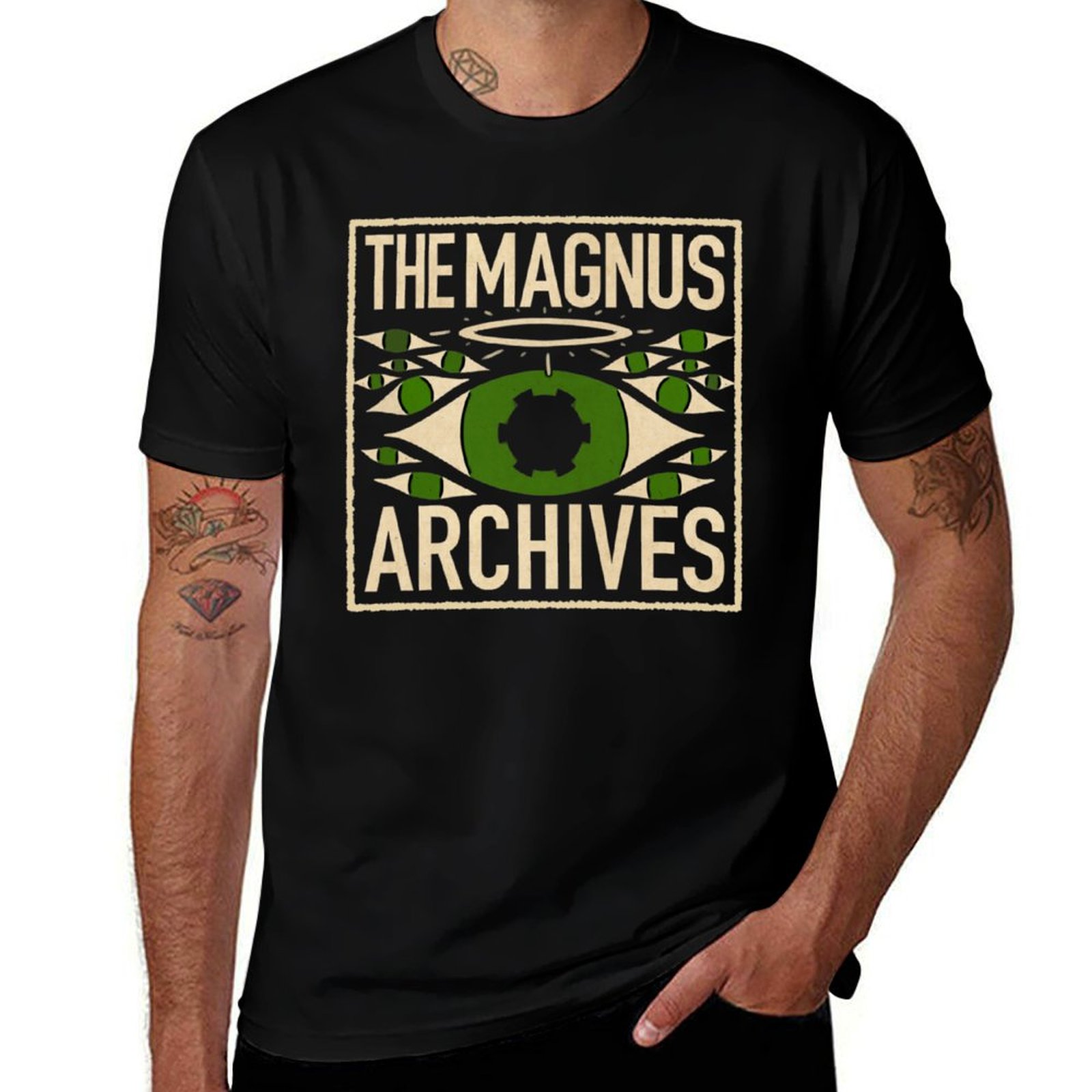 تي شيرت من the magnus archives - مراجعة Vintage Fashion Archive وسعره