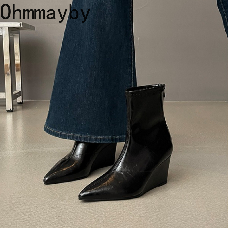 الخريف الشتاء خمر Weges كعب ال - مراجعة Vintage And Modern Fashion وسعره