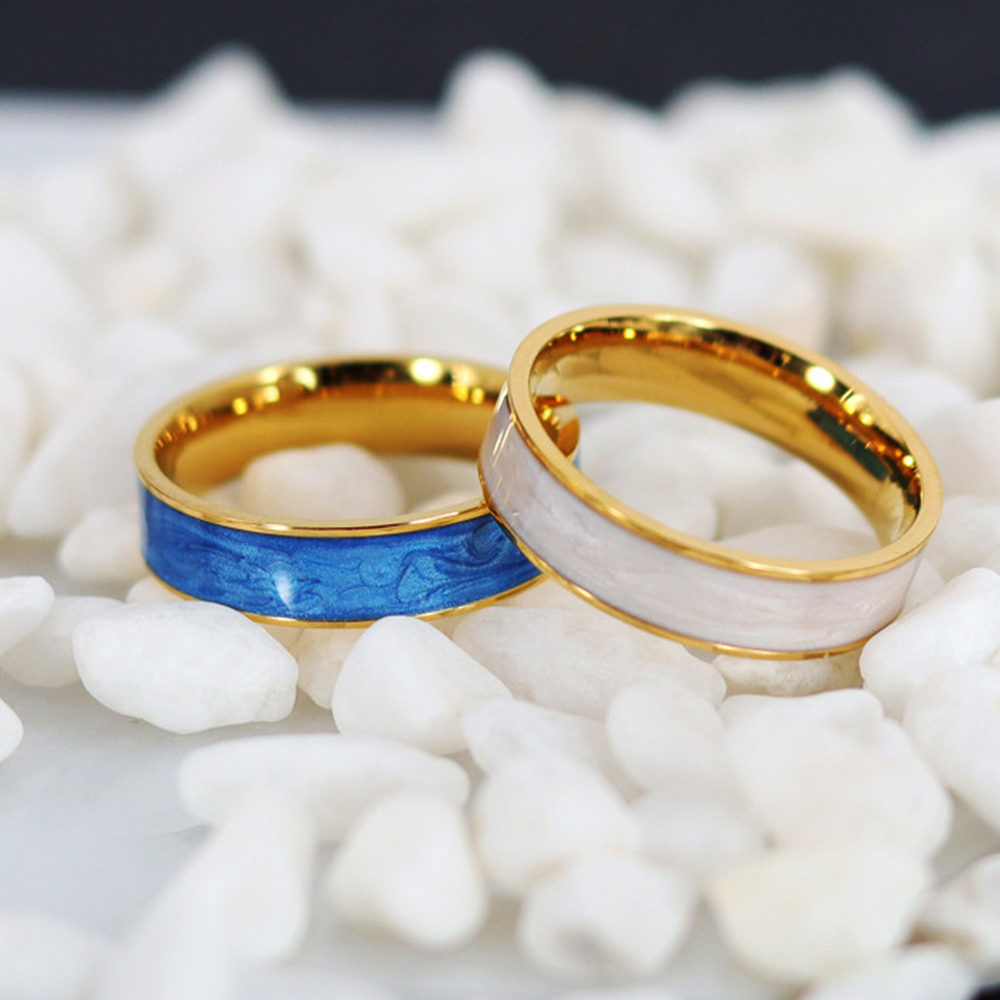 جديد خمر الملونة بالتنقيط الأب - مراجعة Vintage Fashion Rings For Women وسعره