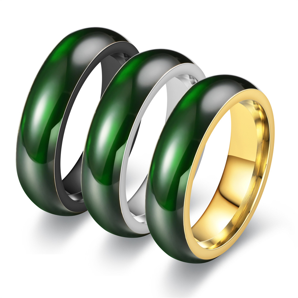 أزياء خمر الاصطناعي الأخضر الي - مراجعة Vintage Fashion Rings For Women وسعره