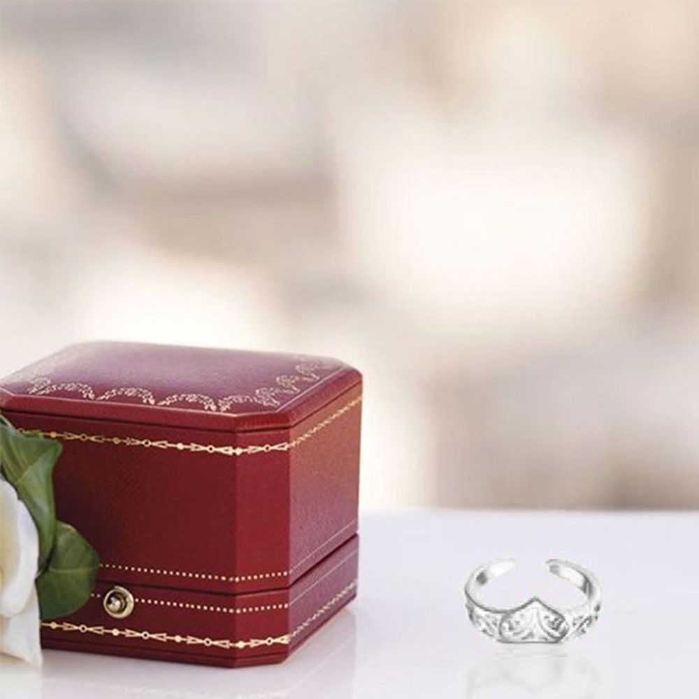 خاتم قدم نسائي من سبيكة معدنية - مراجعة Vintage Fashion Rings For Women وسعره