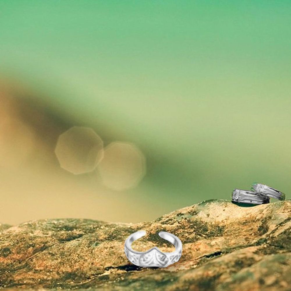 خاتم قدم نسائي من سبيكة معدنية - مراجعة Vintage Fashion Rings For Women وسعره