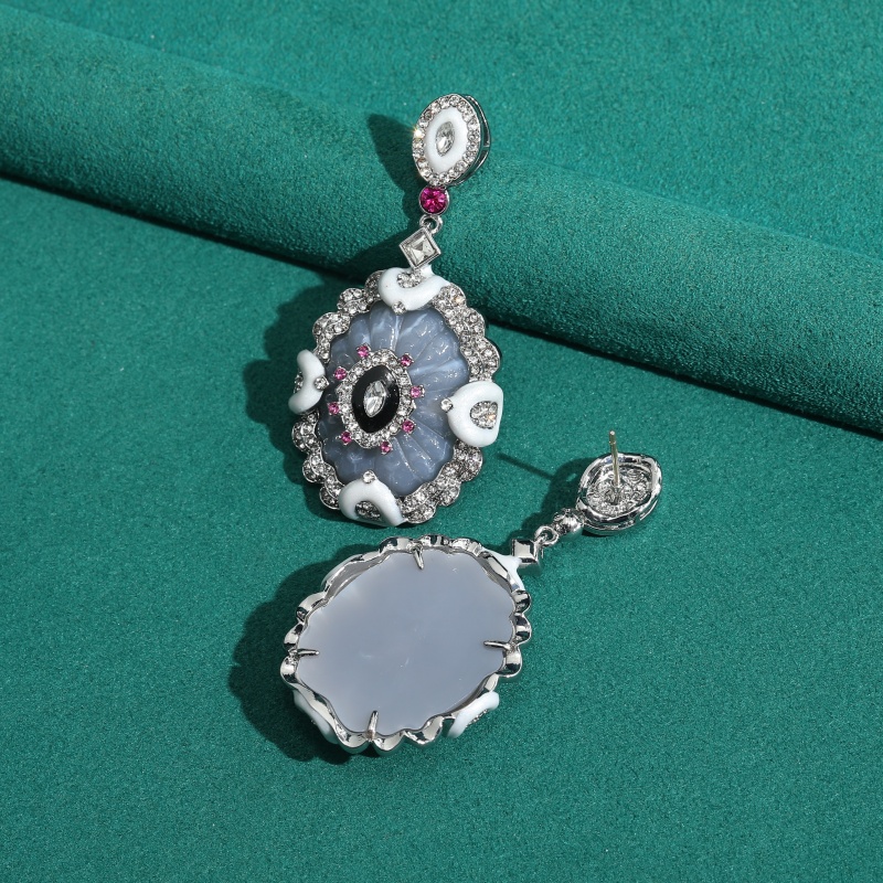    أقراط متدلية من المينا الأ - مراجعة Vintage Fashion Jewelry Brands وسعره